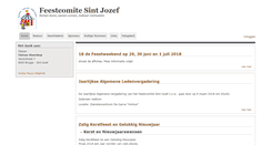 Desktop Screenshot of feestcomitesintjozef.be