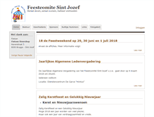 Tablet Screenshot of feestcomitesintjozef.be